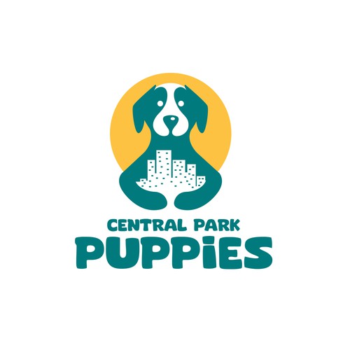 Design a heartfelt, modern logo for a brand that brings families and puppies together. Design by Vel66