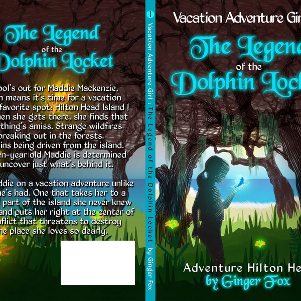Create the first book cover for a new children's book series