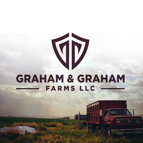 Farm trucks logo-ontwerp door Jacob Gomes