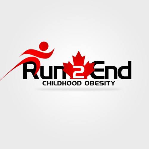 Run 2 End : Childhood Obesity needs a new logo Diseño de iprodsign