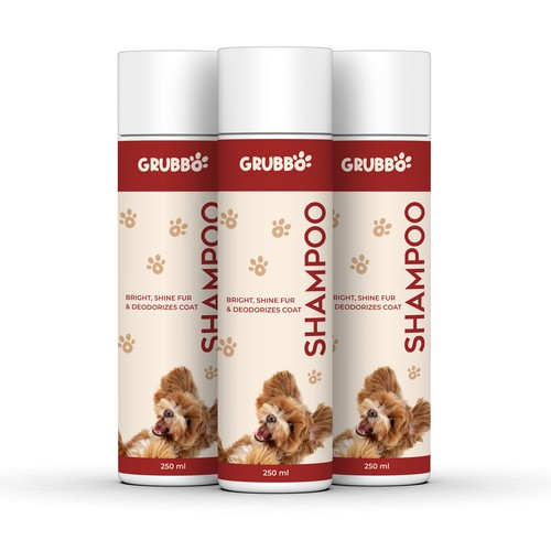 Design label for dog shampoo Design réalisé par Imee008