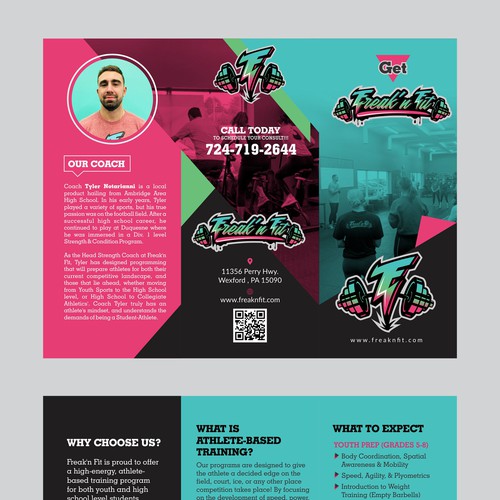 Gym Brochure Réalisé par Dzine Solution