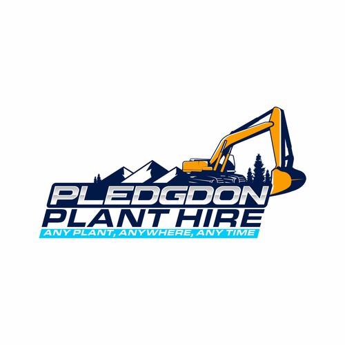 Plant Hire logo and business card design needed to attract consumers within the construction field Design by -Tofu SMD™-