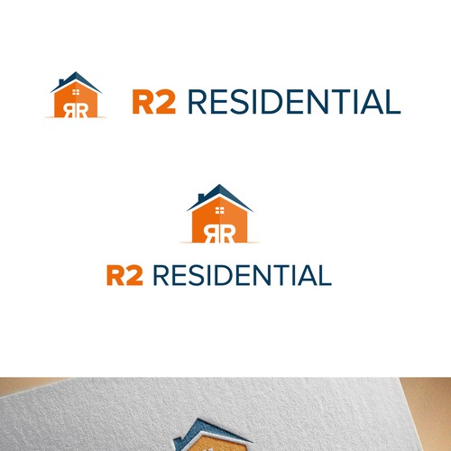 New Logo for R2 Residential Design by xX_PixelStudio_Xx