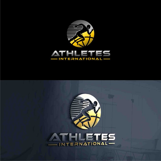 Create a logo for Athletes International a sports management firm