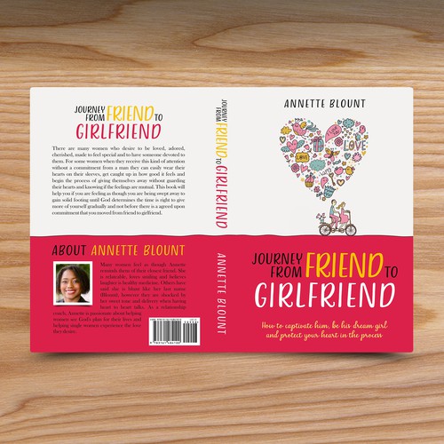 Design di Design a book cover that is fun and playful to help single women experience love beyond friendship di U.T