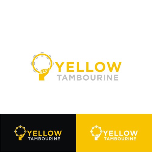 Modern Yellow Tambourine logo for People Operations Consulting to appeal to young startup founders Design réalisé par mekanin