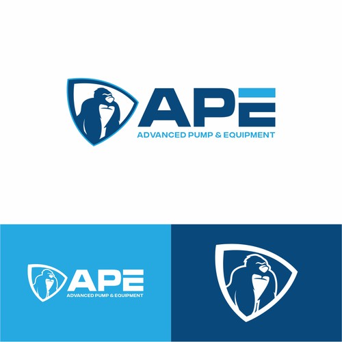 APE (Advanced Pump and Equipment) logo redesign Design by Aanz ✅