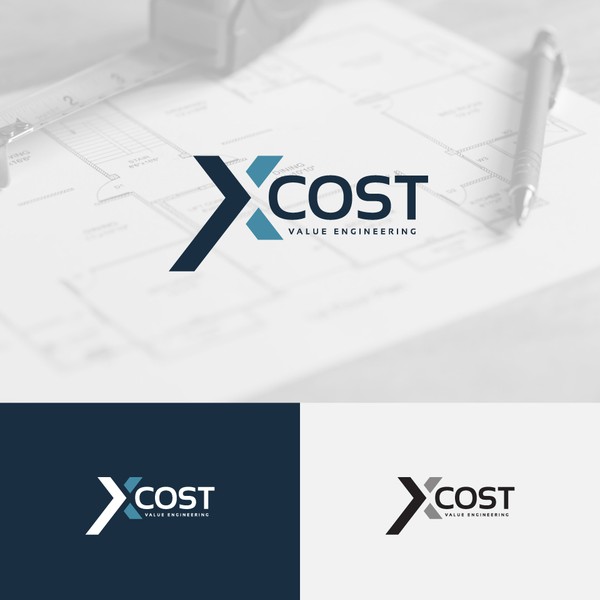Design by D GFX titled "Xcost value - Value Engineering Logo"