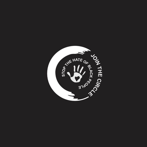 Anti racism logo Design by tridentArt