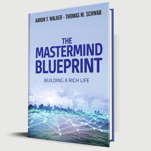 Design Book Cover: The Mastermind Blueprint di anisha umělec