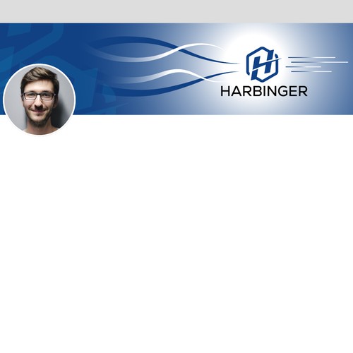 Creative Linked-in Background Design by Antoine Delorean