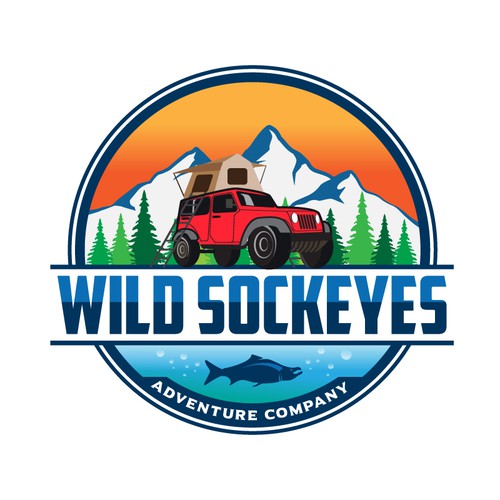 Design a logo for a rooftop tent adventure company in Alaska Design by Design_222