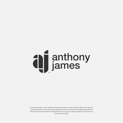 Create a modern/minimalist architect inspired logo and brand book for my buyers agent business Diseño de brandsformed®