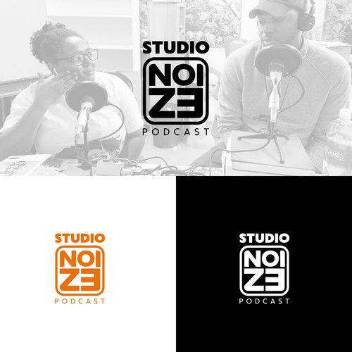 Podcast logo for Black art podcast Diseño de nomaden.studio