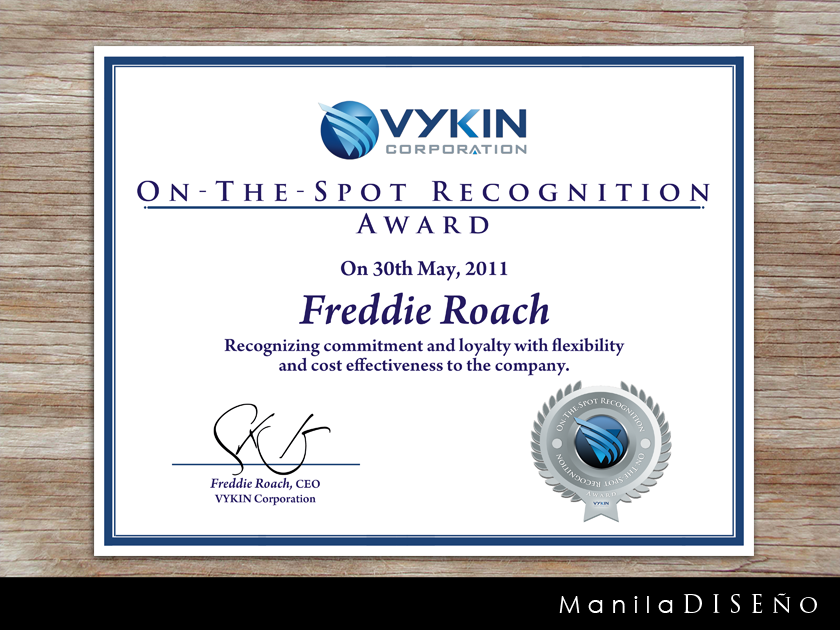 Spot Award Certificate Template Carlynstudio Us vrogue.co