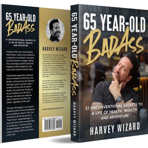 Create a simple, smart cover for a book from an entrepreneur Design by OneDesigns