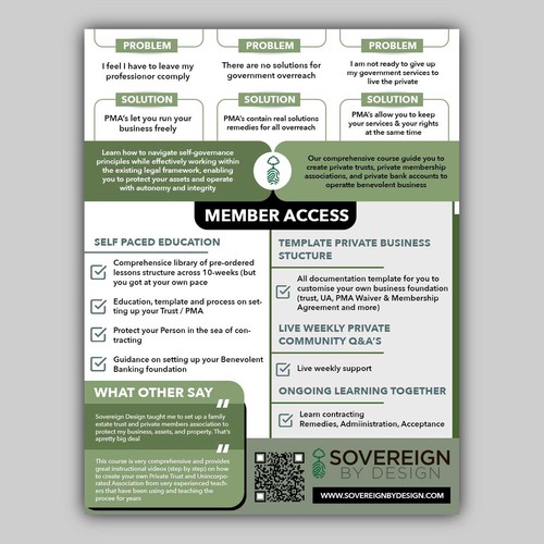 Flyer Redesign Design by allMarv