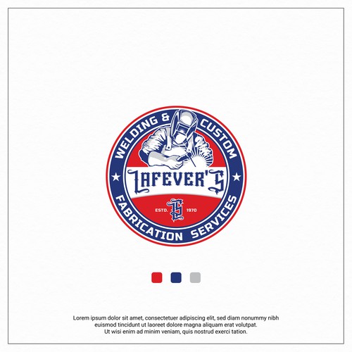 Create new logo for Lafever’s Welding and Custom Fabrication Design by Robosign