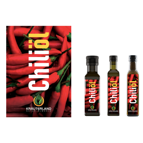 ChilliOil looking for a new label design - be part of an awesome brand Design by Umsinivisual