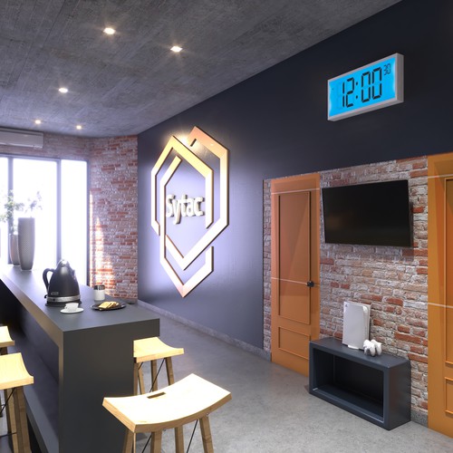 Office design for software development company Design by BenTō.