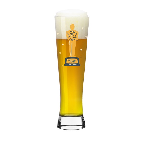Father's Day drinking glass design