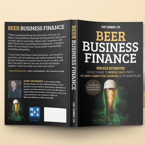 Design an award-winning book cover for the beer business Design by Ciusan