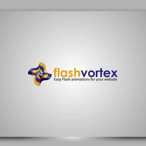 FlashVortex.com logo Ontwerp door GAdrian