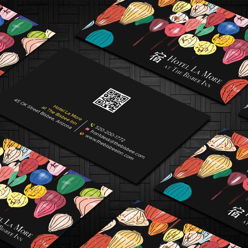 Design Business Card for Boutique Hotel di Taaiebah