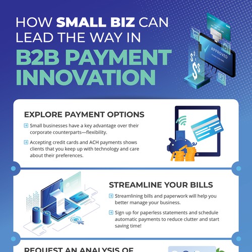 How Small Biz Can Lead The Way In B2b Payment Innovation Postcard Flyer Or Print Contest 99designs