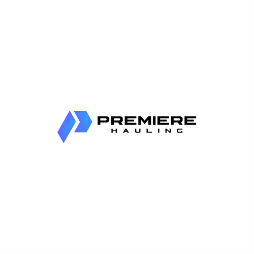 Premiere Hauling Logo Design Diseño de NaiNia