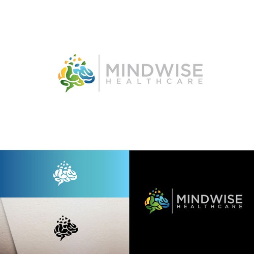 Create a logo for a startup brain health clinic (Mindwise Healthcare) Design by Custom Logo Graphic