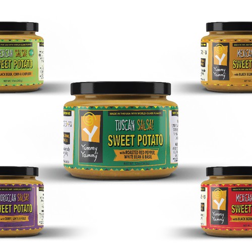 Help Me Introduce World-Class Sweet Potato Salsas to the Nation Design by OpArt