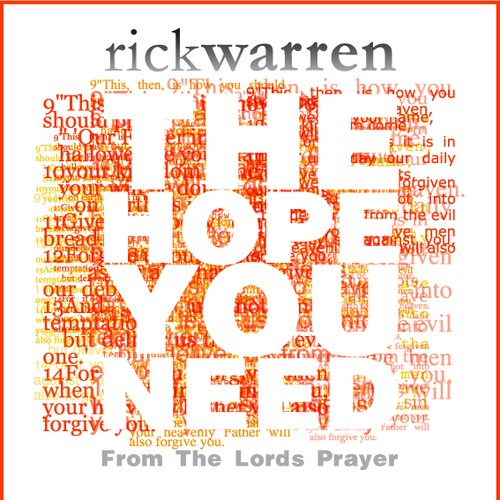 Design Rick Warren's New Book Cover Design por davesgud
