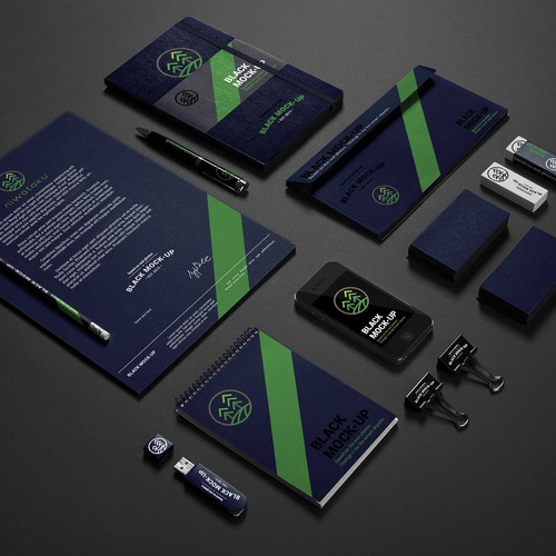 Logo & brand identity pack contest entry by CAMELEON14