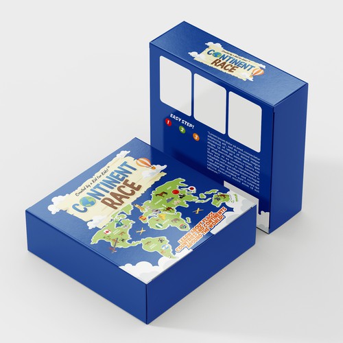 Continent Race - Kids Game -  Learn about the World! Design by Mrs Design ♥