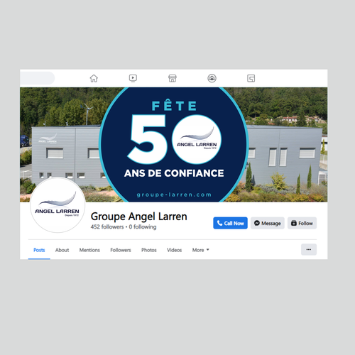 Portada de Facebook propuesta en el concurso por CREATIVE NINJA ✅