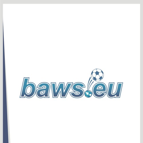 Global football (soccer) logo - baws.eu Design by egzote.
