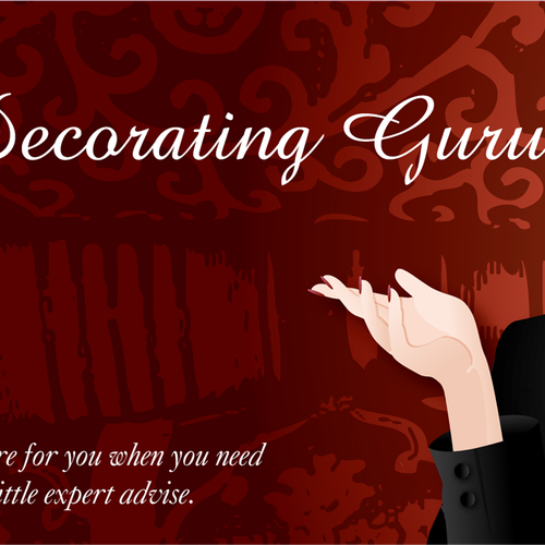 New banner ad wanted for DIY Decorating Guru Design von undrthespellofmars