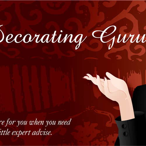 New banner ad wanted for DIY Decorating Guru Design por undrthespellofmars