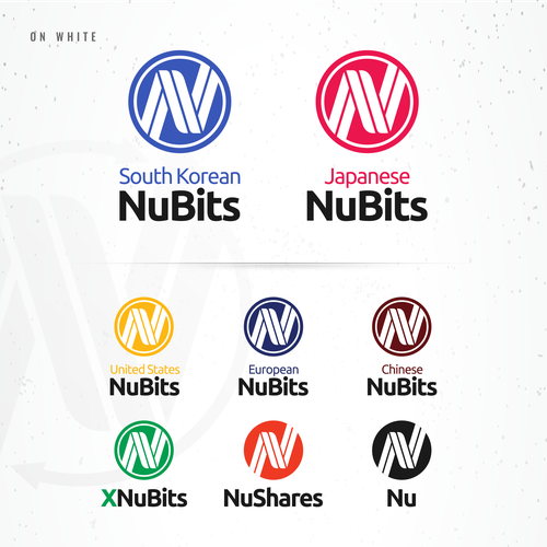 Vectorize logo and pick colors of new NuBits for South Korea and Japan Design by tedge17™