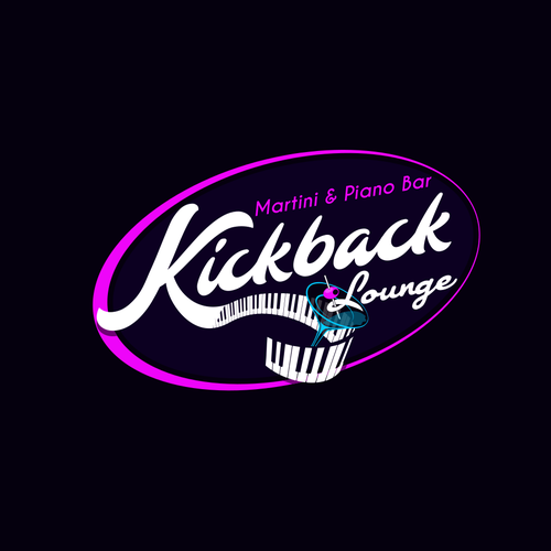 Kickback Lounge - Martini & Piano Bar Design by lanmorys