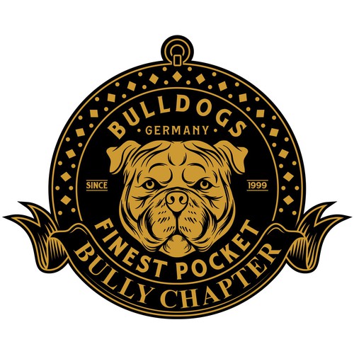 Best Logo for for best Dogs... vintage retro style old school classy design Design by Luku_Art