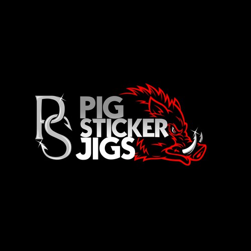 Pig Sticker Jigs/ Fishing Hooks for the Serious Angler. Design by Trafalgar Law