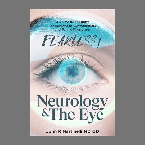 Medical Cover about Neurology & The Eye/Vision in a bold yet engaging style for a new educational series for physicians. Design by digital.ian