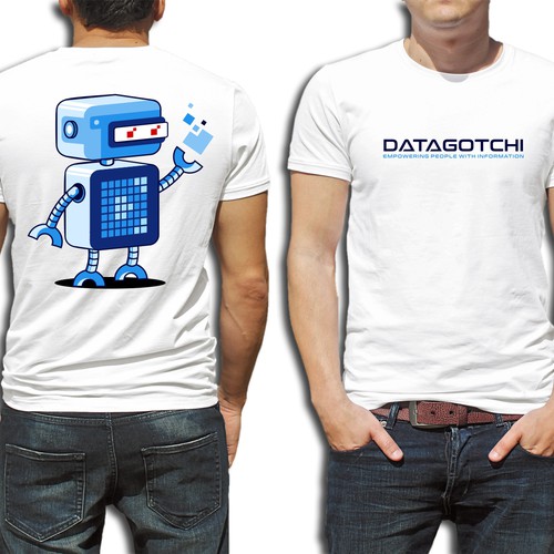 Clear, but cute, logo for a democratizing software movement Design by R O B