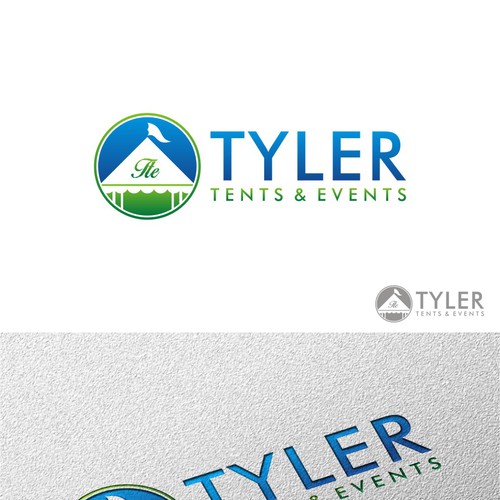 Create a Tent & party logo for Tyler Tents & Events Design by BL4CKMOR3™
