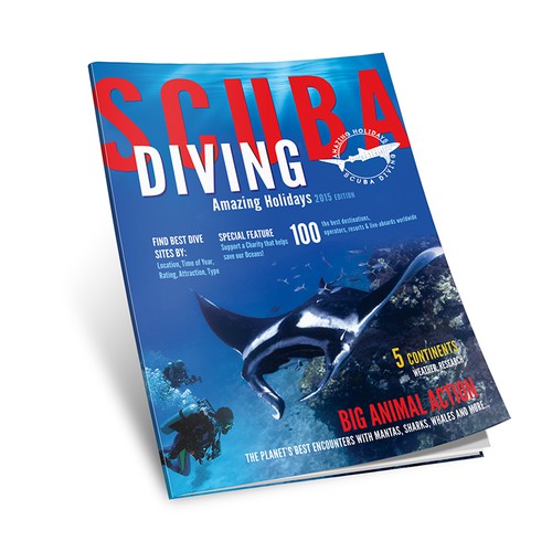 eMagazine/eBook (Scuba Diving Holidays) Cover Design Design by pop ● design
