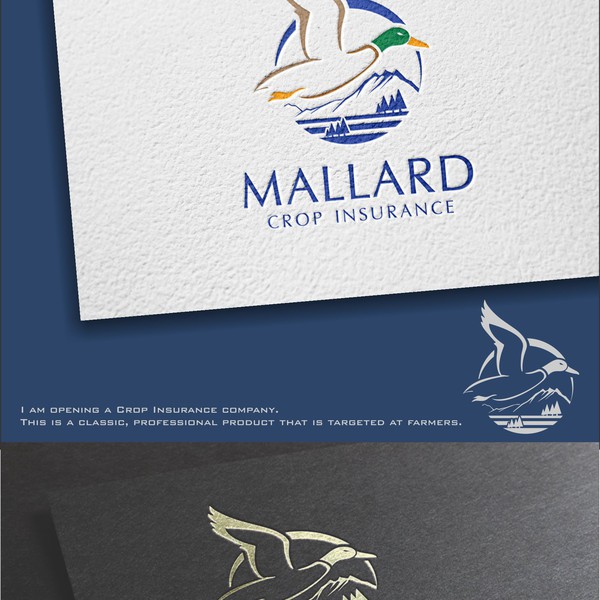 Diseño de AntonInstant titulado "MALLARD CORP INSURANCE"
