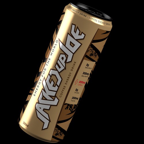 Jacked Up Juice Energy Drink Design by natalino